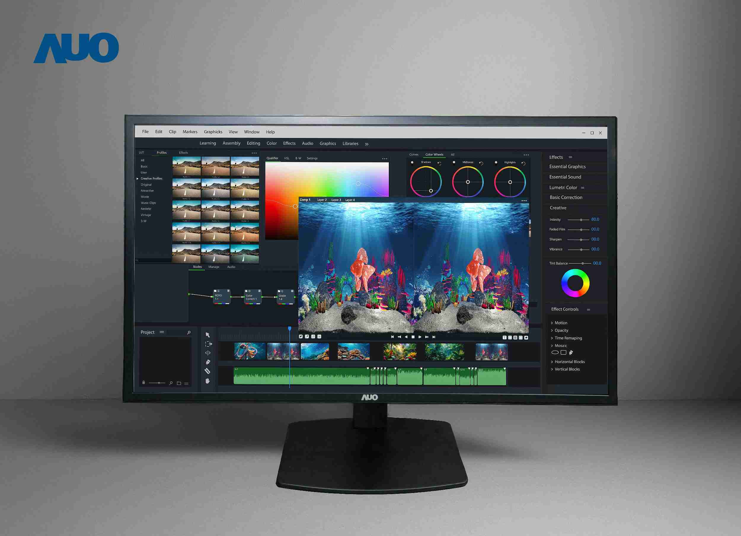 NG大舞台开发32吋2D/3D专业桌上型显示器，，，，拥有8K4K超高分辨率，，，，并以低串扰算法优化3D显示效果，，，搭载自动眼球追踪功能，，，，能实时调整3D图像，，，，进行实时2D与3D无缝共存窗口，，，提供图像设计工作者突破二维接口的崭新工作氛围与效率